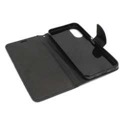 Etui Fancy Diary na telefon OPPO A17 CPH2477 czarne