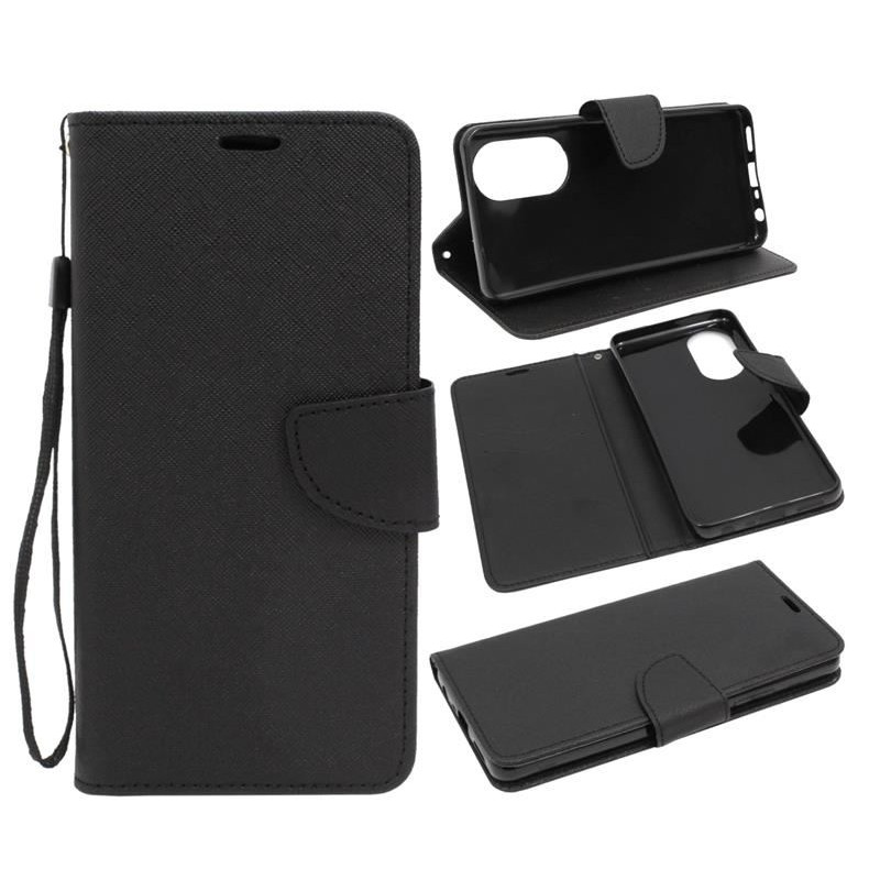 Etui Fancy Diary na telefon OPPO A58 4G CPH2577 czarne