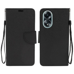 Etui Fancy Diary na telefon OPPO A58 4G CPH2577 czarne
