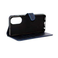 Etui Smart Leather na telefon OPPO A58 4G CPH2577 granatowe
