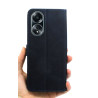 Etui Smart Leather na telefon OPPO A58 4G CPH2577 granatowe