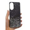 Etui GLITTER Case na telefon OPPO A78 4G CPH2565 czarne