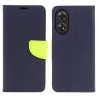 Etui Fancy Diary na telefon OPPO Reno 8T 4G CPH2481 granatowe