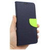 Etui Fancy Diary na telefon OPPO Reno 8T 4G CPH2481 granatowe