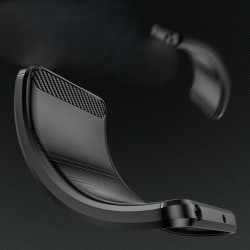 Etui Bumper Carbon Lux na telefon Google Pixel 7A czarne