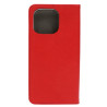 Etui Smart Magnet na telefon Honor X6a WDY-LX1 czerwone