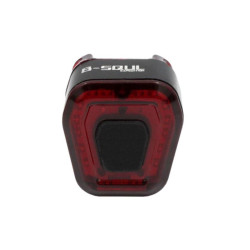 Lampka rowerowa LED B-SQUL na tył USB czerwony kolor światła