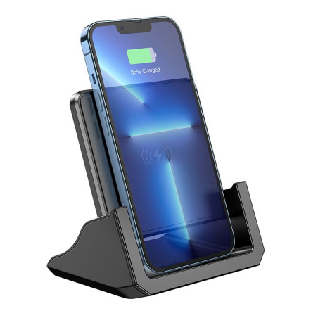Ładowarka indukcyjna bezprzewodowa BQ20 Wings Qi do telefonu z podstawką 15W