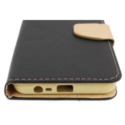Etui Fancy Diary na telefon Realme C31 RMX3501 czarno-złote