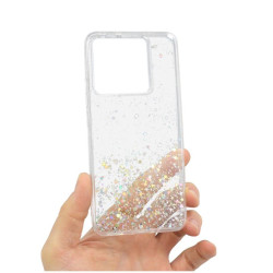 Etui GLITTER Case na telefon Xiaomi 13T / 13T Pro 5G / Redmi K60 Ultra 5G bezbarwne