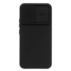 Etui SILICONE LENS na telefon Samsung Galaxy A34 5G A346 czarne