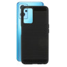 Etui Bumper Carbon LUX na telefon Realme 9i RMX3491 5G / OPPO A36 4G PESM10 czarne