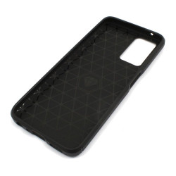 Etui Bumper Carbon LUX na telefon Realme 9i RMX3491 5G / OPPO A36 4G PESM10 czarne