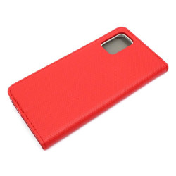 Etui Smart Magnet na telefon Samsung Galaxy A02s A025 czerwone