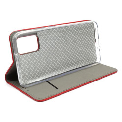 Etui Smart Magnet na telefon Samsung Galaxy A02s A025 czerwone