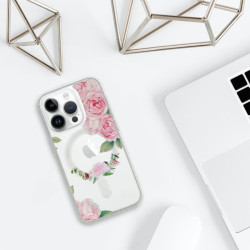 Etui MagSafe Flower na telefon Apple iPhone 16 Pro A3293 wzór 1