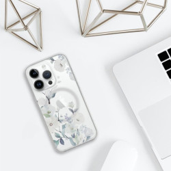 Etui MagSafe Flower na telefon Apple iPhone 16 Pro A3293 wzór 4