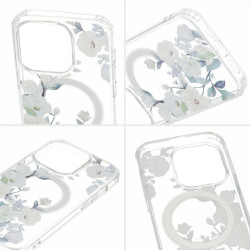 Etui MagSafe Flower na telefon Apple iPhone 16 Pro A3293 wzór 4