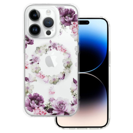 Etui MagSafe Flower na telefon Apple iPhone 16 Pro A3293 wzór 6