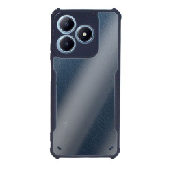 ETUI PANCERNE SOLID na telefon Realme C63 RMX3939 / Note 60 RMX3933 granatowe