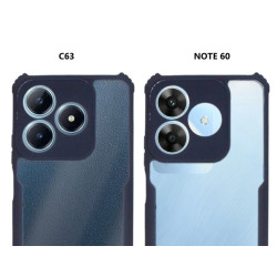 ETUI PANCERNE SOLID na telefon Realme C63 RMX3939 / Note 60 RMX3933 granatowe