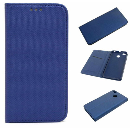 Etui Smart Magnet na telefon Xiaomi Redmi 4x granatowy
