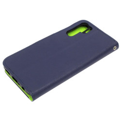 Etui Fancy Diary na telefon OPPO A91 CPH2001 / Reno 3 CPH2043 granatowe
