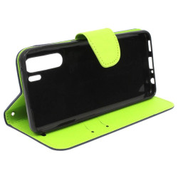 Etui Fancy Diary na telefon OPPO A91 CPH2001 / Reno 3 CPH2043 granatowe