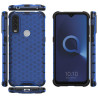 ETUI PANCERNE HONEYCOMB na telefon Alcatel 1s / 1V / 3L 2020 niebieskie
