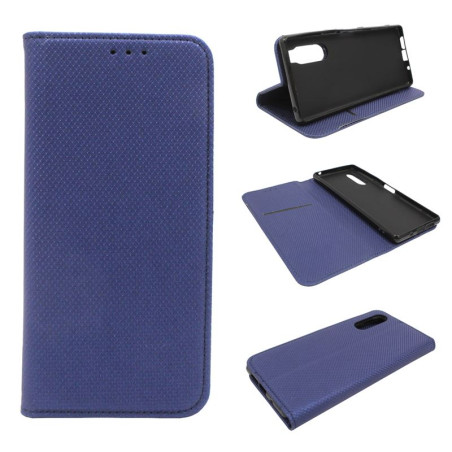 Etui Smart Magnet na telefon Sony Xperia 5 granatowe