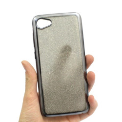 Etui Jelly Case GLOSSY HQ na telefon HTC Desire 12 2Q5V100 czarne