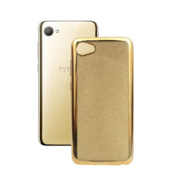 Jelly Case GLOSSY HQ HTC Desire 12 złoty