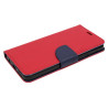 Etui Fancy Diary na telefon Vivo Y16 4G V2214 / Y02s czerwone