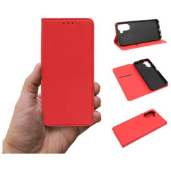 Etui Smart Magnet na telefon Vivo Y16 4G V2214 / Y02s czerwone