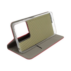 Etui Smart Magnet na telefon Xiaomi Redmi Note 13 5G 2312DRAABG czerwone