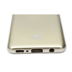 Etui Futerał Mercury JELLY na telefon Samsung Galaxy A41 A415 złote