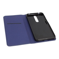 Etui Smart Magnet na telefon Nokia 3.1+ TA-1104 granatowe