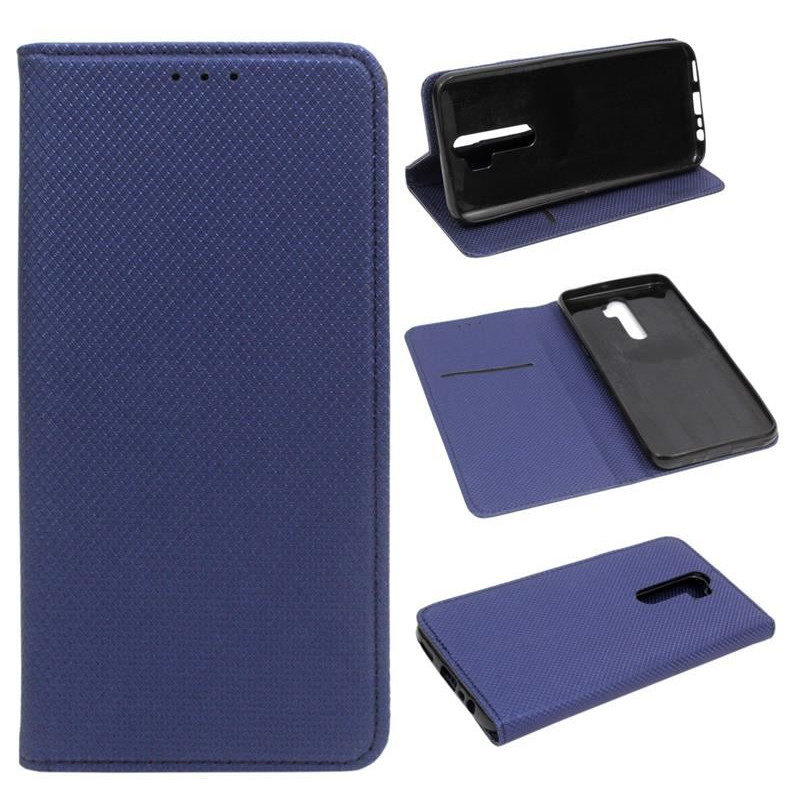 Etui Smart Magnet na telefon OPPO A5 2020 CPH1931 / A9 2020 CPH1941 granatowe