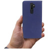 Etui Smart Magnet na telefon OPPO A5 2020 CPH1931 / A9 2020 CPH1941 granatowe