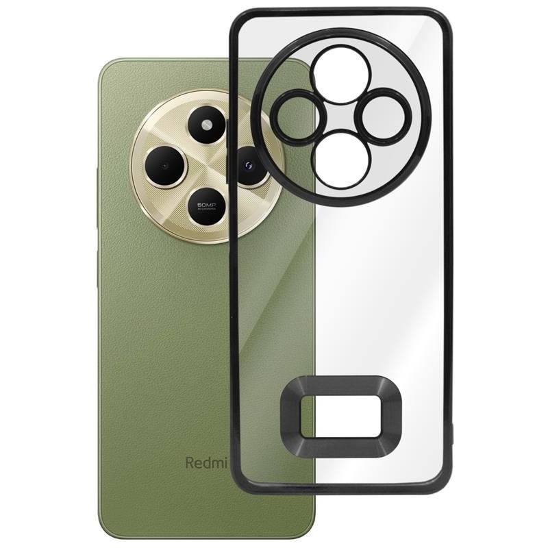 Etui Glam na telefon Xiaomi Redmi 14C 2409BRN2CA / POCO C75 2410FPCC5G czarne
