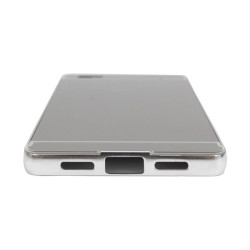 Bumper Mirror ALU Huawei P8 Lite srebrny