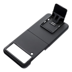 Etui pancerne Stand Case na telefon Samsung Galaxy Z Flip 4 5G / 3 5G czarne