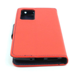 Etui Fancy Diary na telefon Xiaomi 12 / 12X czerwone