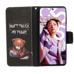 Etui Fancy Diary na telefon Realme C55 RMX3710 misiek