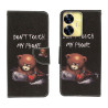 Etui Fancy Diary na telefon Realme C55 RMX3710 misiek