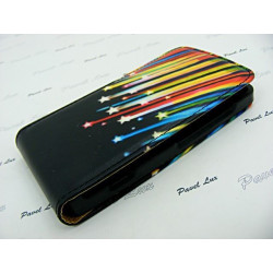 Etui BOOK Elegance PIONOWE na telefon Nokia Lumia 520 RM-914 / 525 RM-998 Gwiazdy