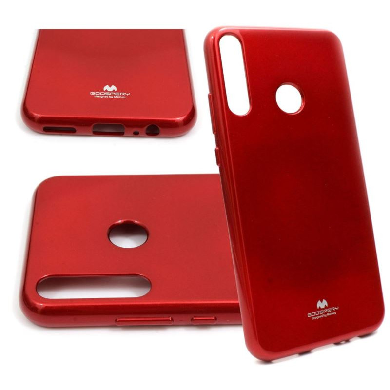 Etui Futerał Mercury JELLY na telefon Huawei P40 Lite E czerwone
