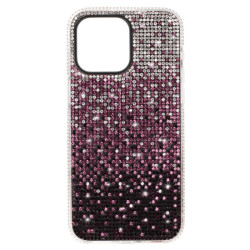 Etui Diamond Case HQ na telefon Apple iPhone 16 Pro A3293 bordowe