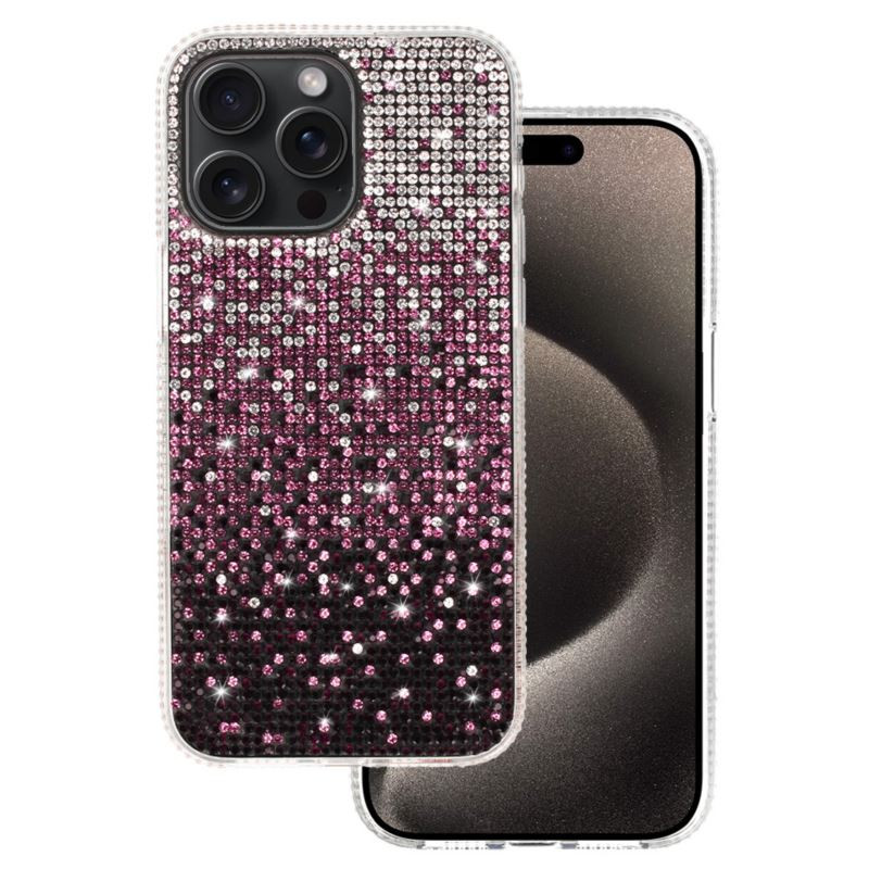 Etui Diamond Case HQ na telefon Apple iPhone 14 Pro A2890 bordowe