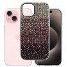 Etui Diamond Case HQ na telefon Apple iPhone 15 A3090 bordowe